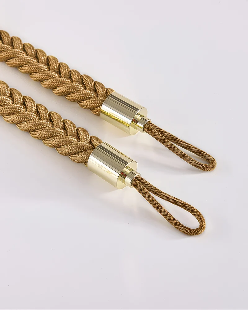 Ringed Rope Curtain Tieback