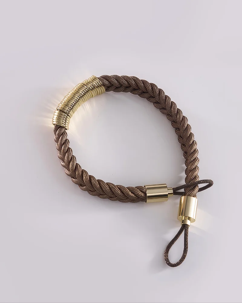 Ringed Rope Curtain Tieback
