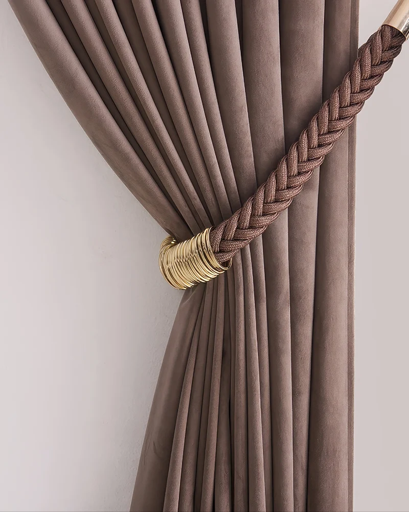 Ringed Rope Curtain Tieback