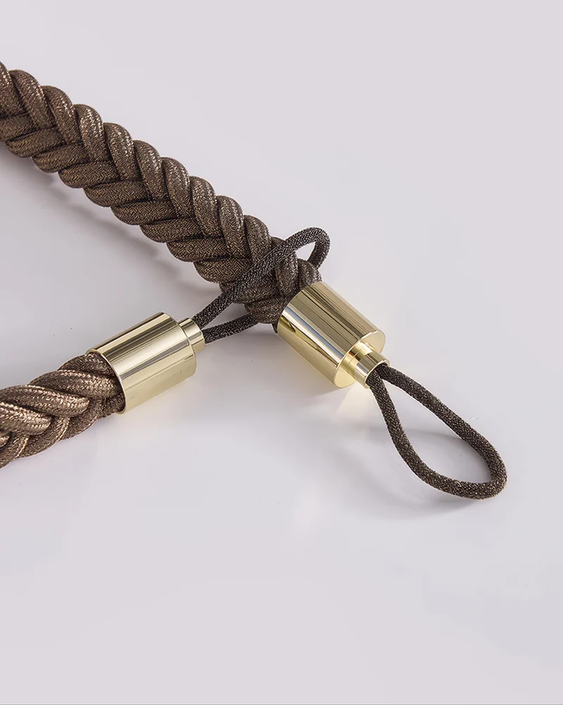 Ringed Rope Curtain Tieback