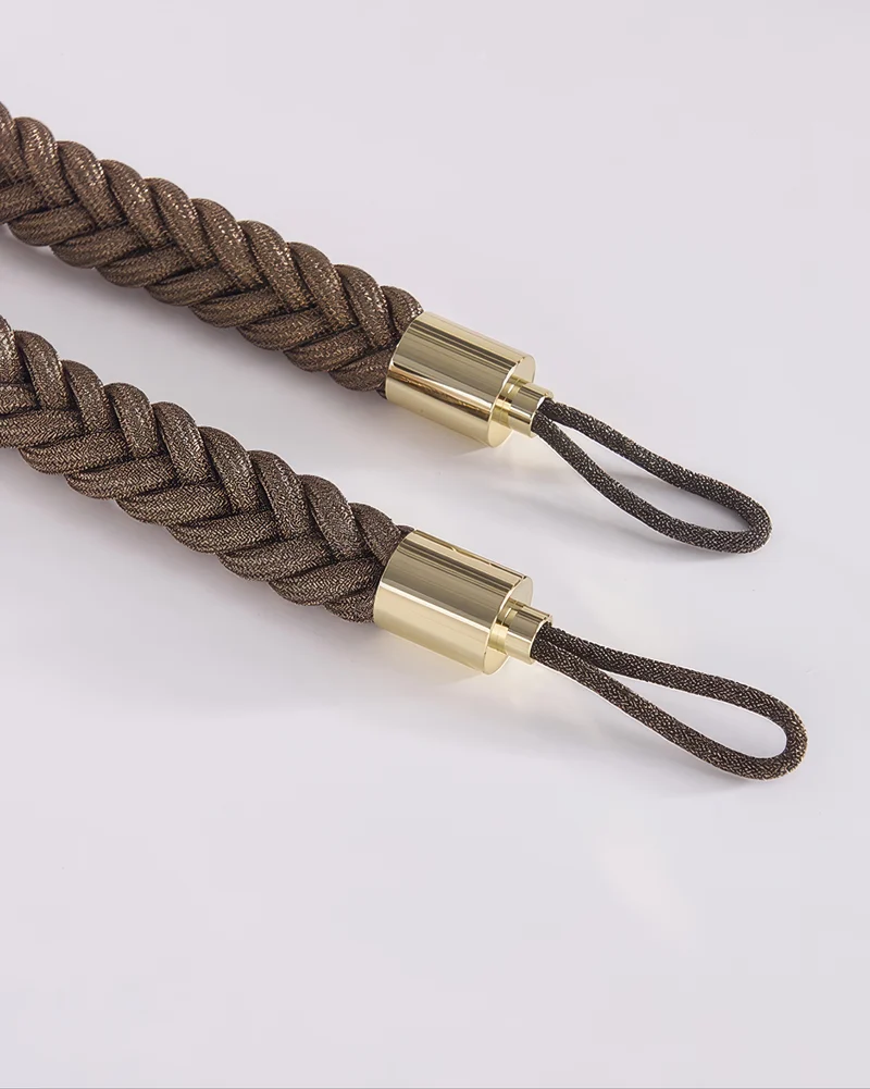 Ringed Rope Curtain Tieback