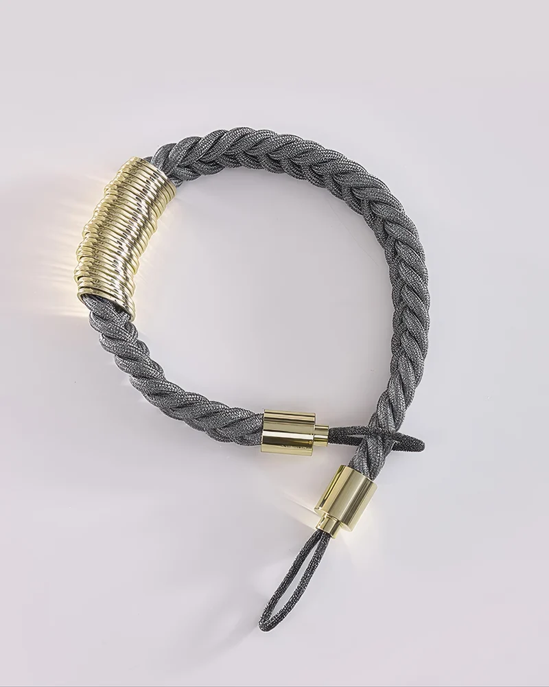 Ringed Rope Curtain Tieback