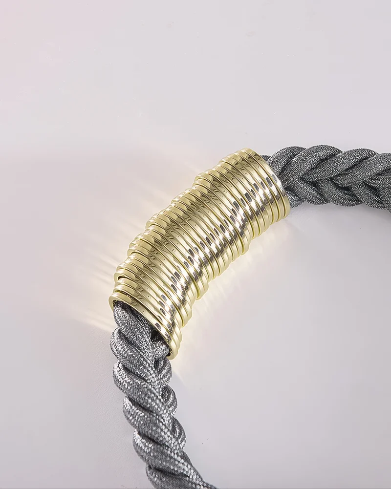 Ringed Rope Curtain Tieback