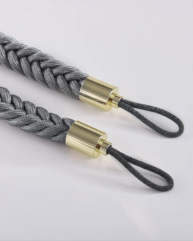 Ringed Rope Curtain Tieback