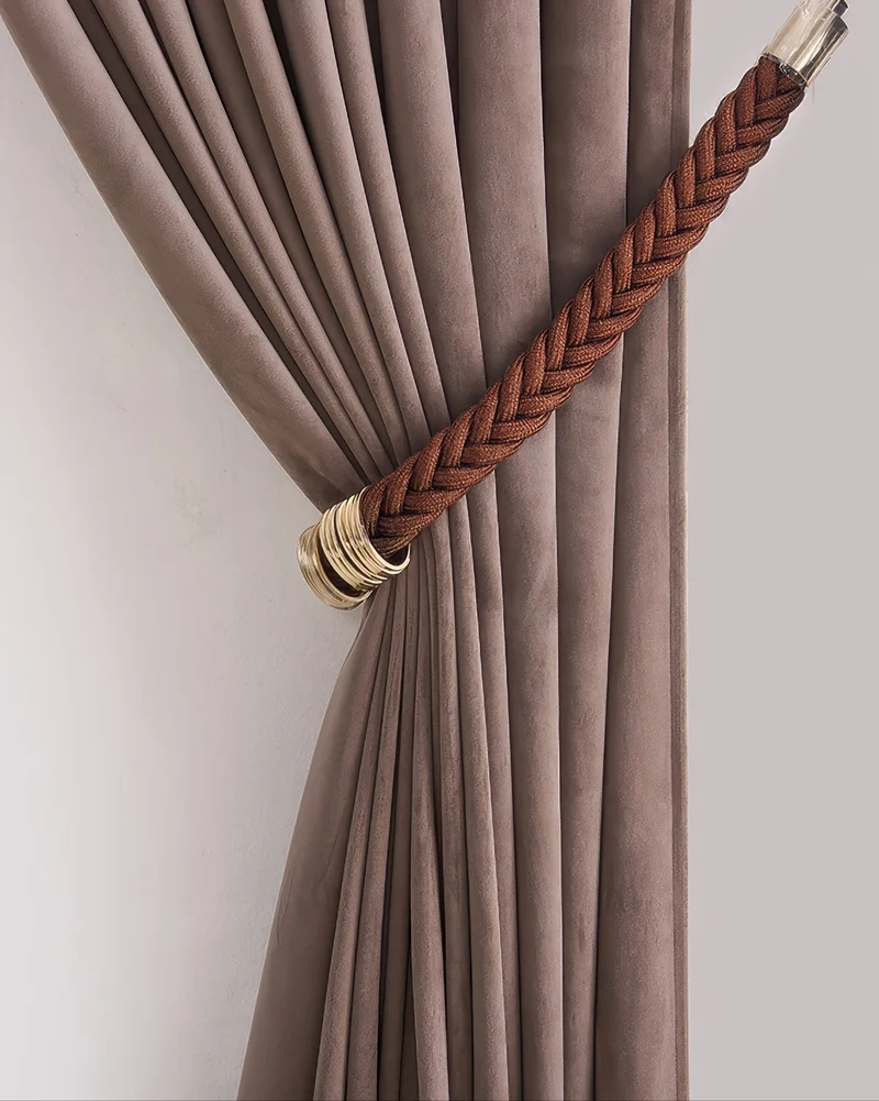 Ringed Rope Curtain Tieback