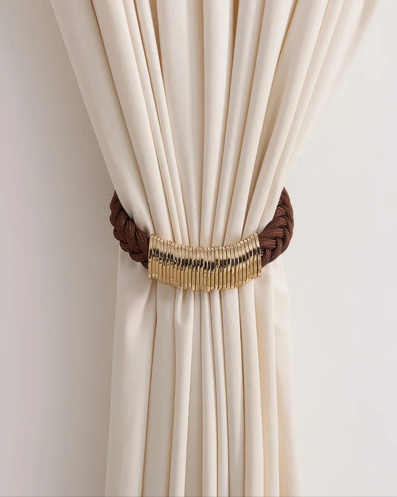 Ringed Rope Curtain Tieback
