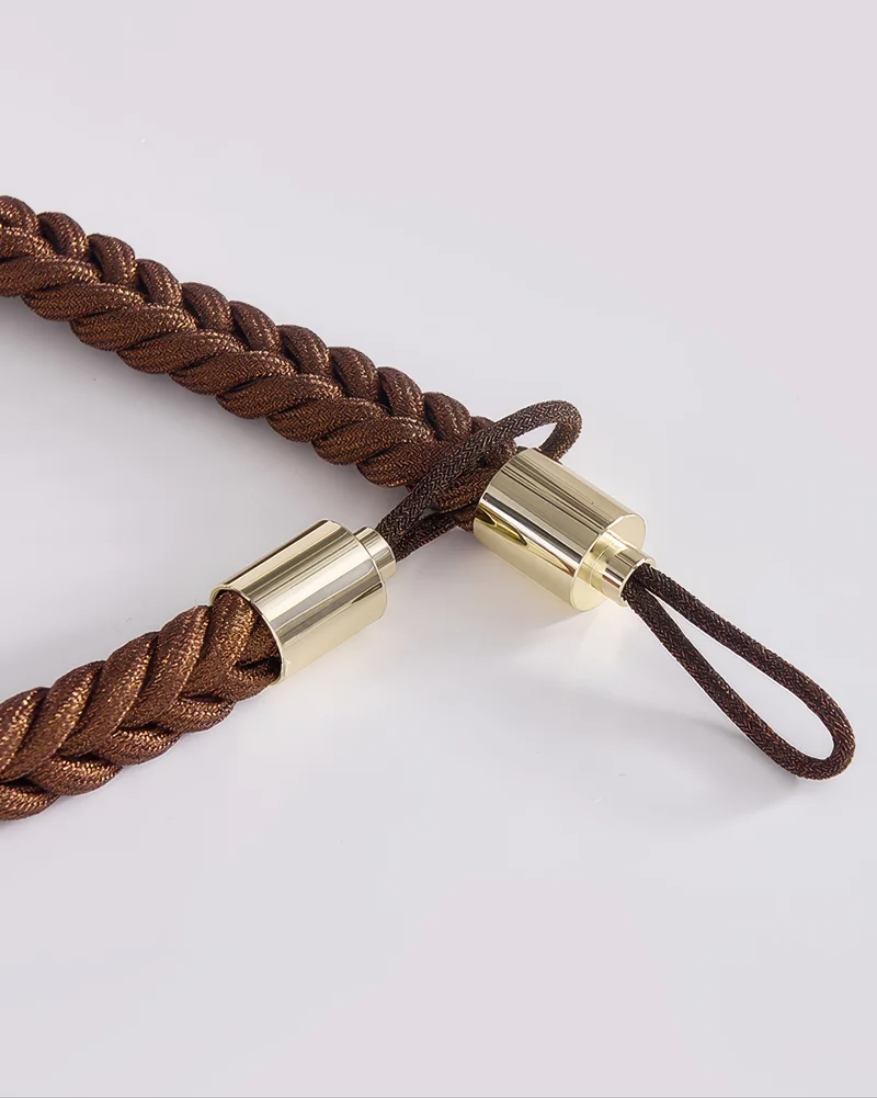 Ringed Rope Curtain Tieback