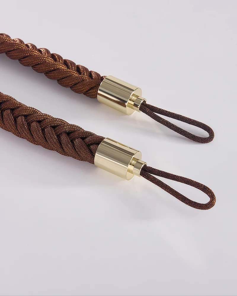 Ringed Rope Curtain Tieback