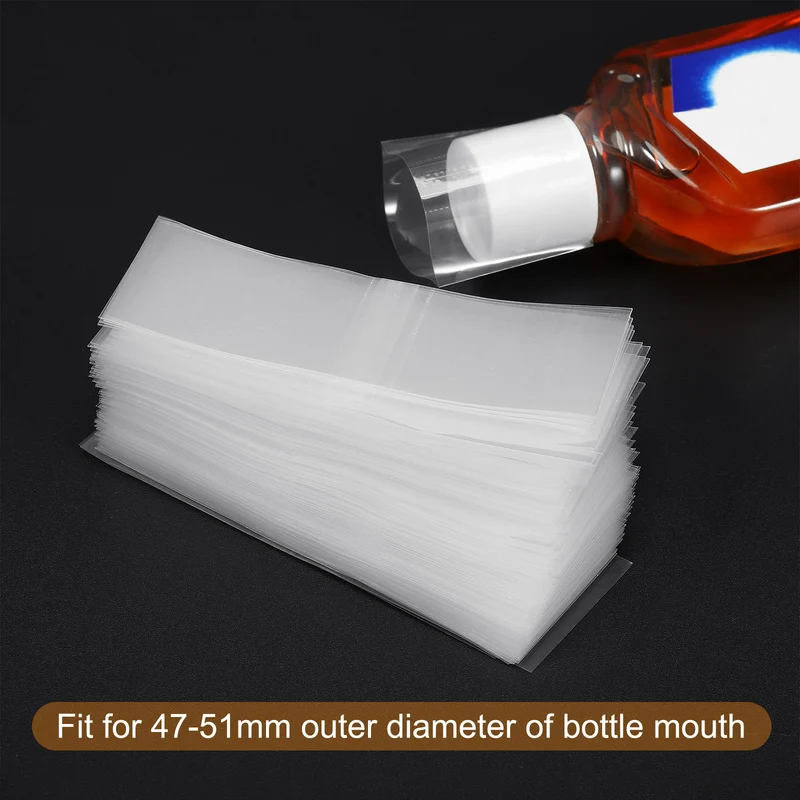 Perforated Shrink Band, PVC Heat Shrink Wrap Bands for Jars Cans