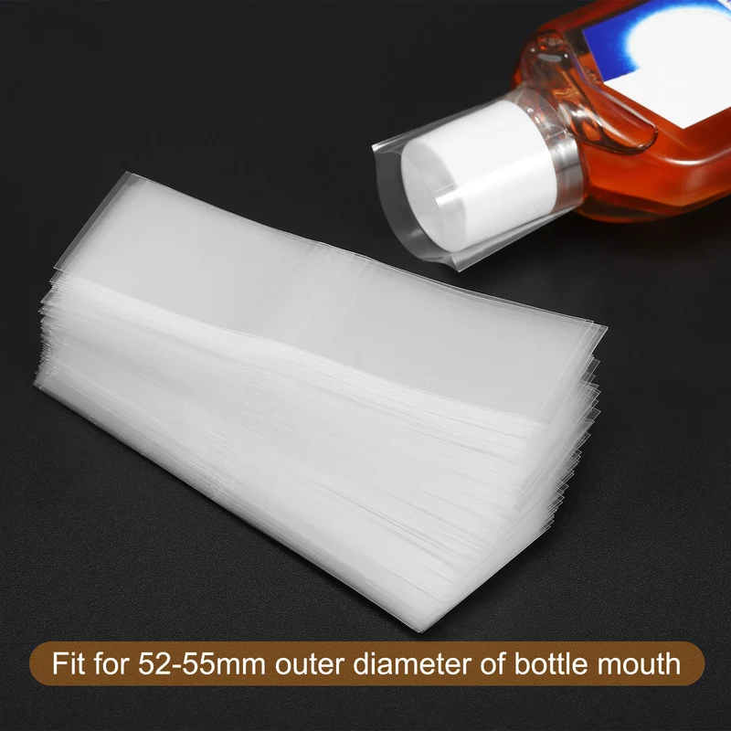Perforated Shrink Band, PVC Heat Shrink Wrap Bands for Jars Cans