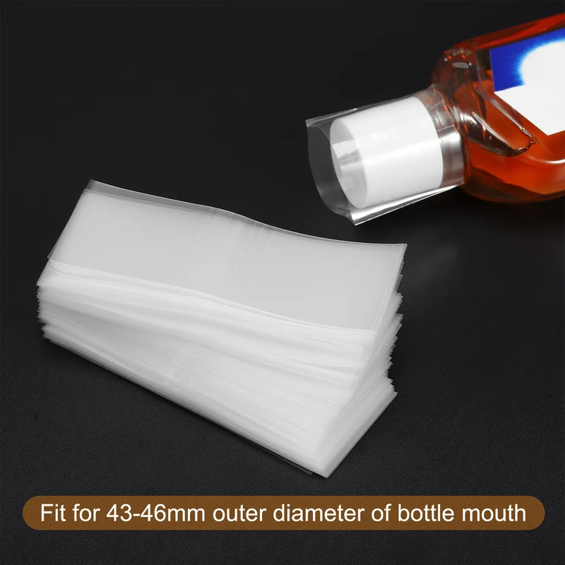 Perforated Shrink Band, PVC Heat Shrink Wrap Bands for Jars Cans