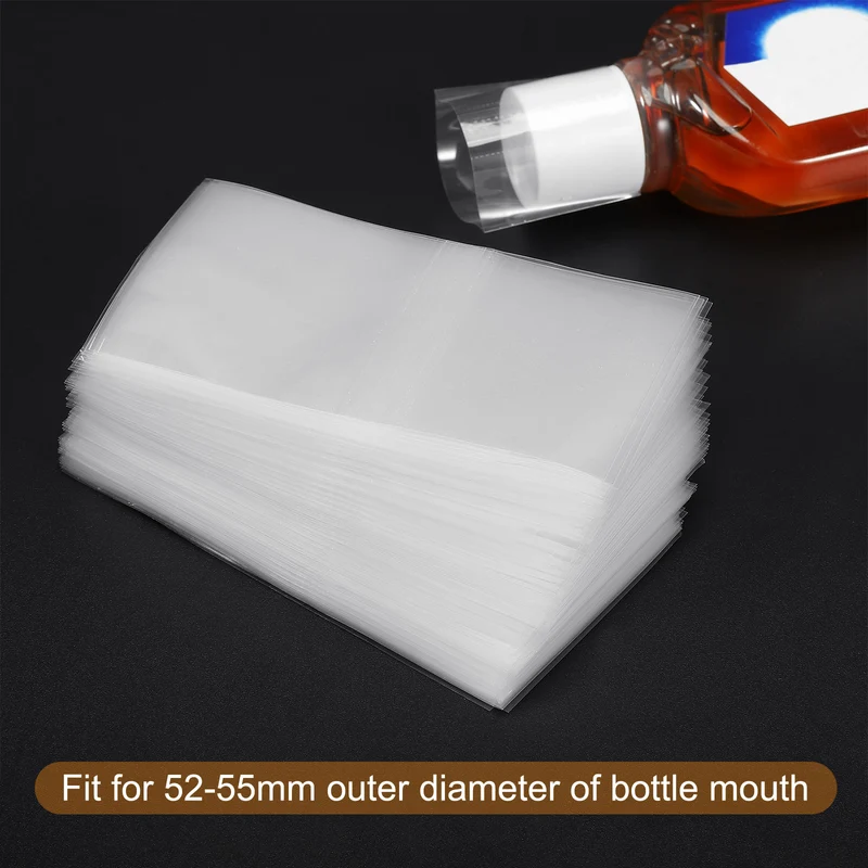 Perforated Shrink Band, PVC Heat Shrink Wrap Bands for Jars Cans