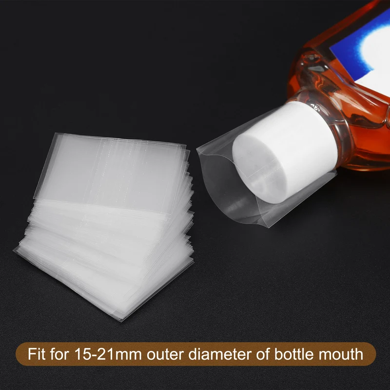 Perforated Shrink Band, PVC Heat Shrink Wrap Bands for Jars Cans