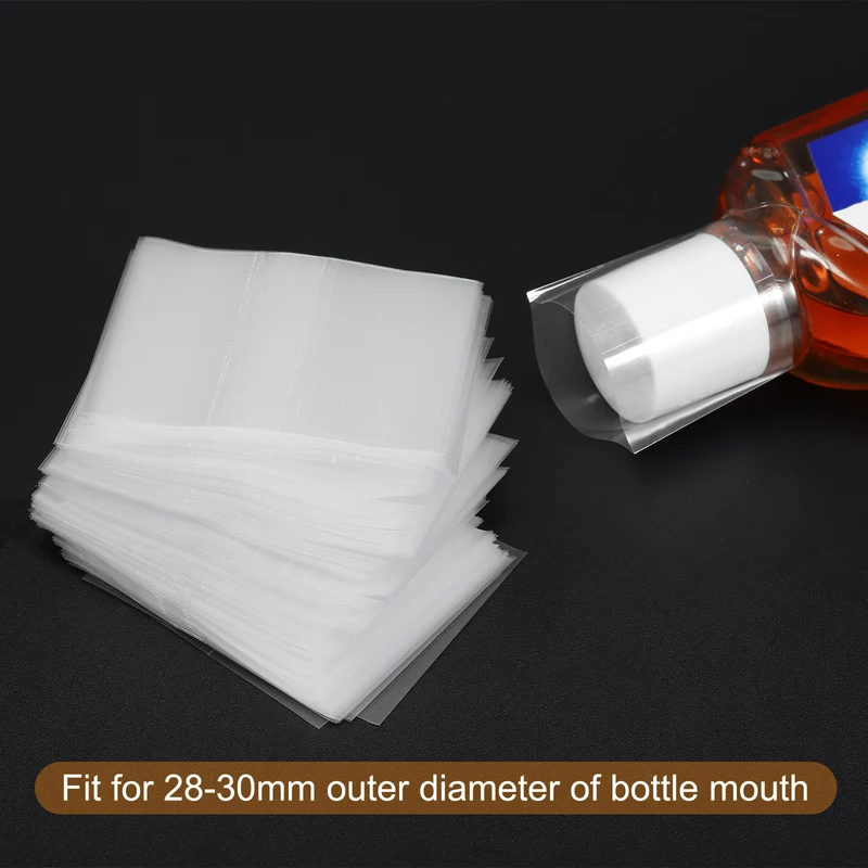 Perforated Shrink Band, PVC Heat Shrink Wrap Bands for Jars Cans