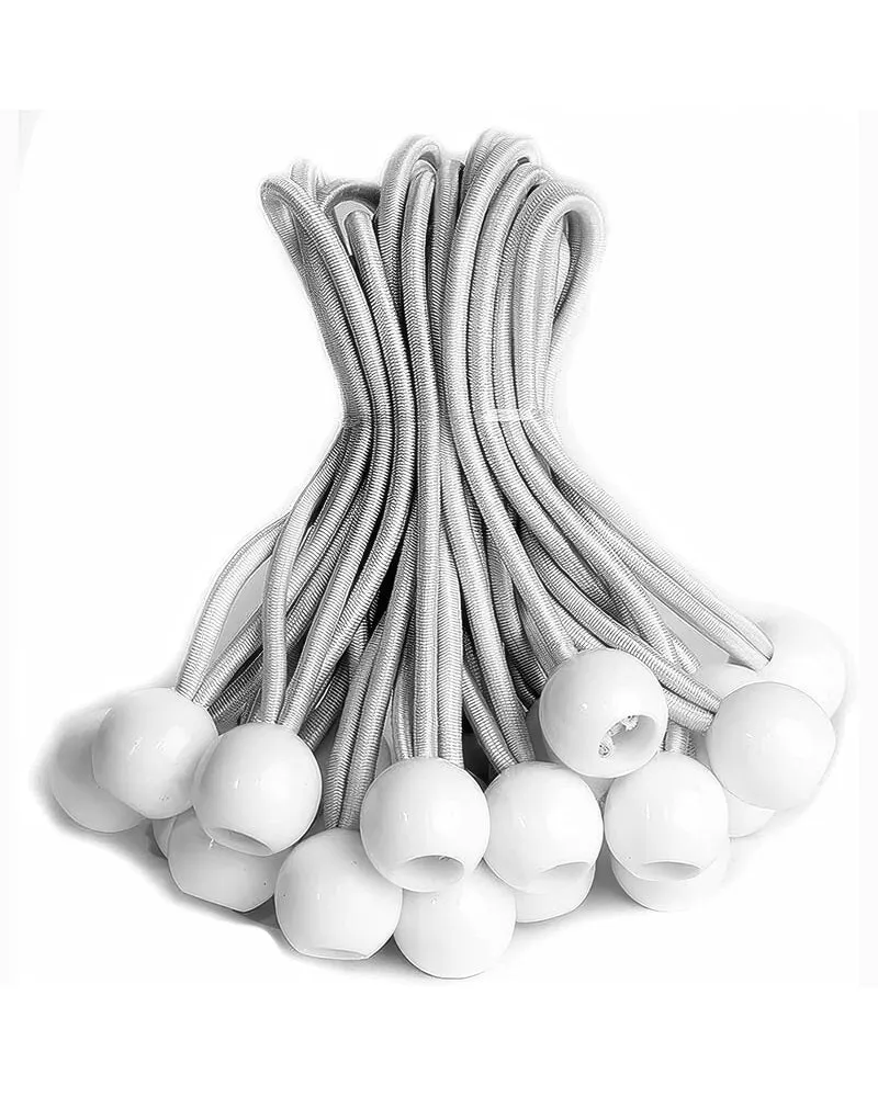 Ball Bungee Cord Heavy-Duty & Versatile Tarp Tie-Down BB-11B