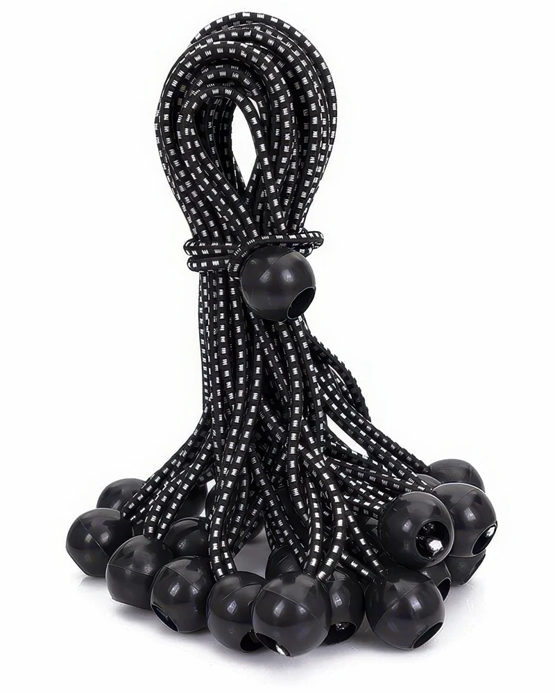 Ball Bungee Cord Heavy-Duty & Versatile Tarp Tie-Down BB-11B
