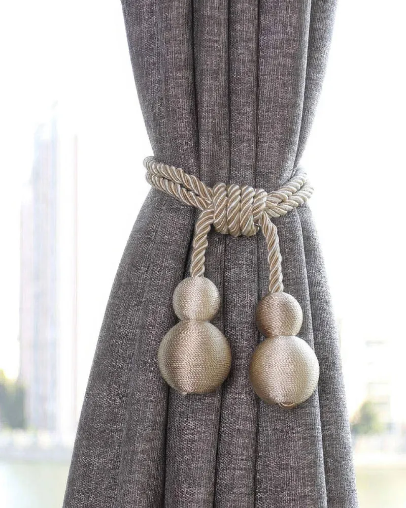 Hanging Ball Curtain Tieback