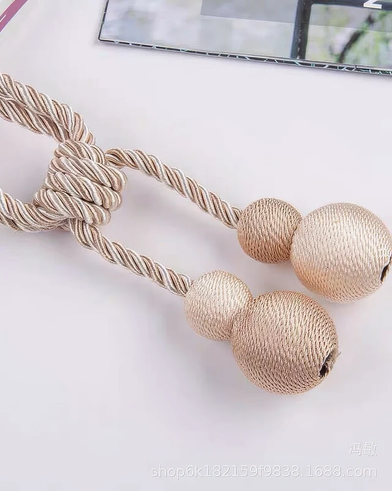 Hanging Ball Curtain Tieback