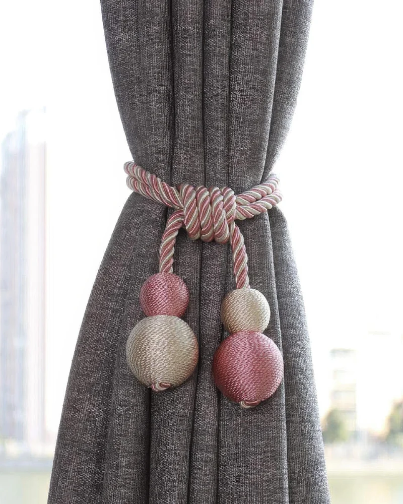 Hanging Ball Curtain Tieback