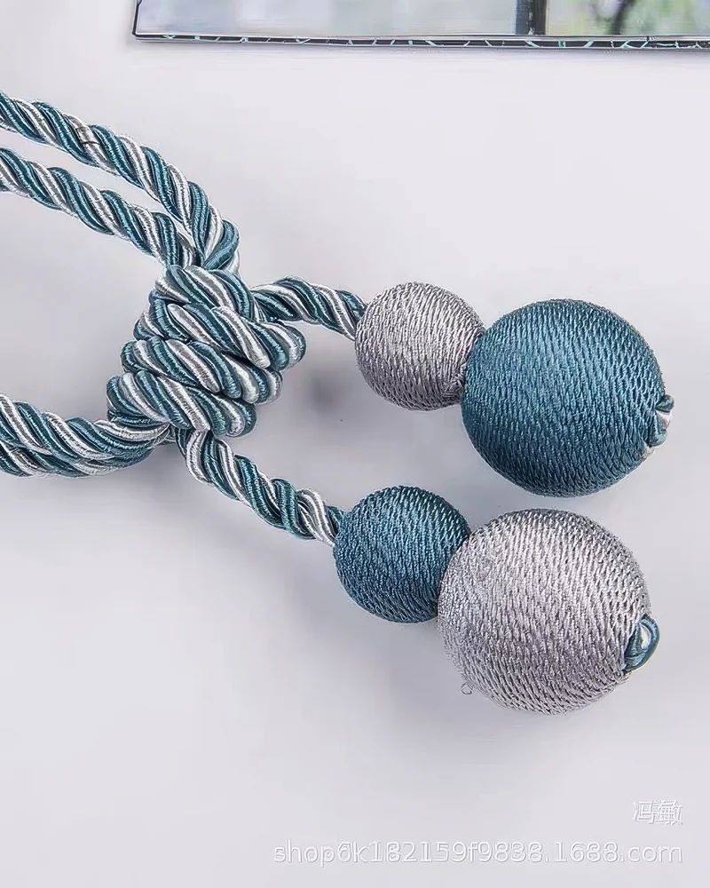 Hanging Ball Curtain Tieback