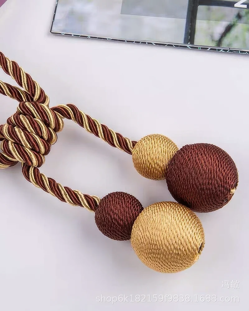 Hanging Ball Curtain Tieback
