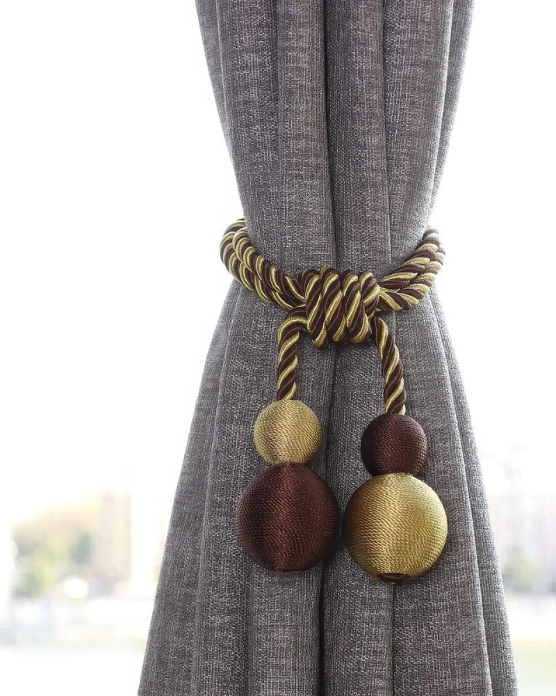 Hanging Ball Curtain Tieback