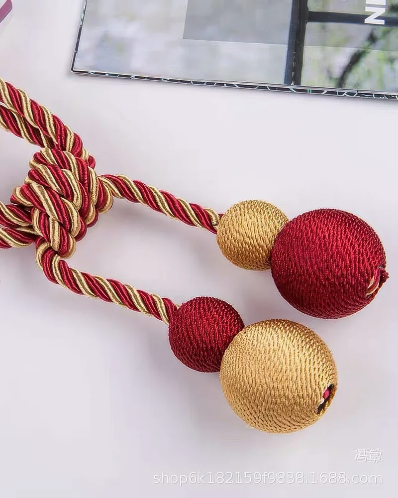 Hanging Ball Curtain Tieback