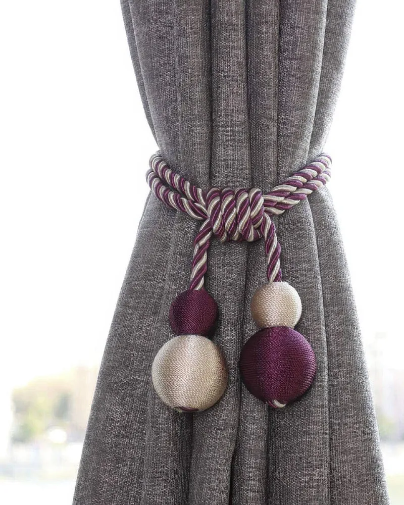 Hanging Ball Curtain Tieback