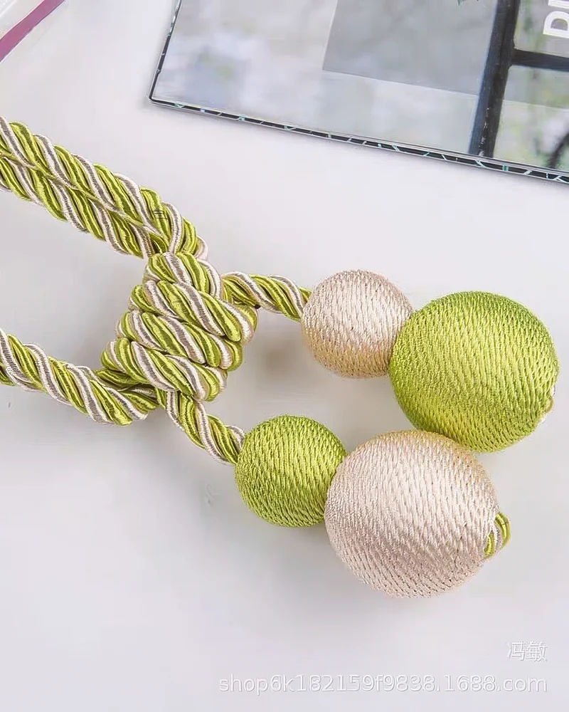 Hanging Ball Curtain Tieback