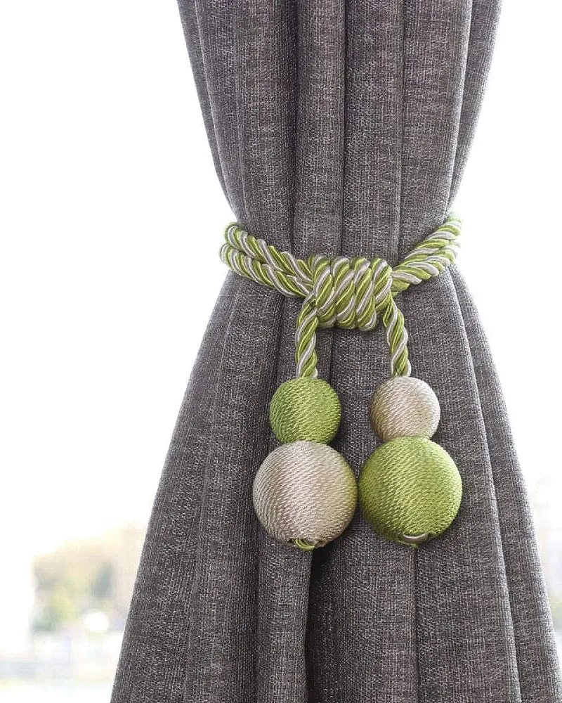 Hanging Ball Curtain Tieback
