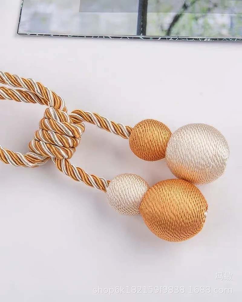 Hanging Ball Curtain Tieback