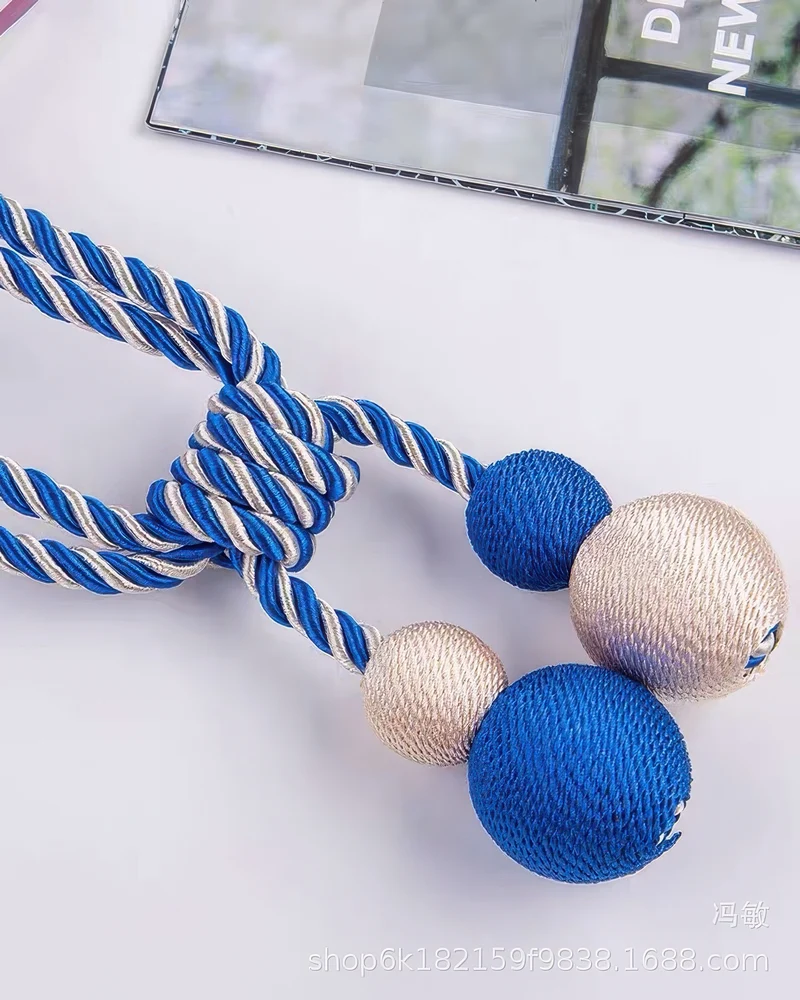 Hanging Ball Curtain Tieback