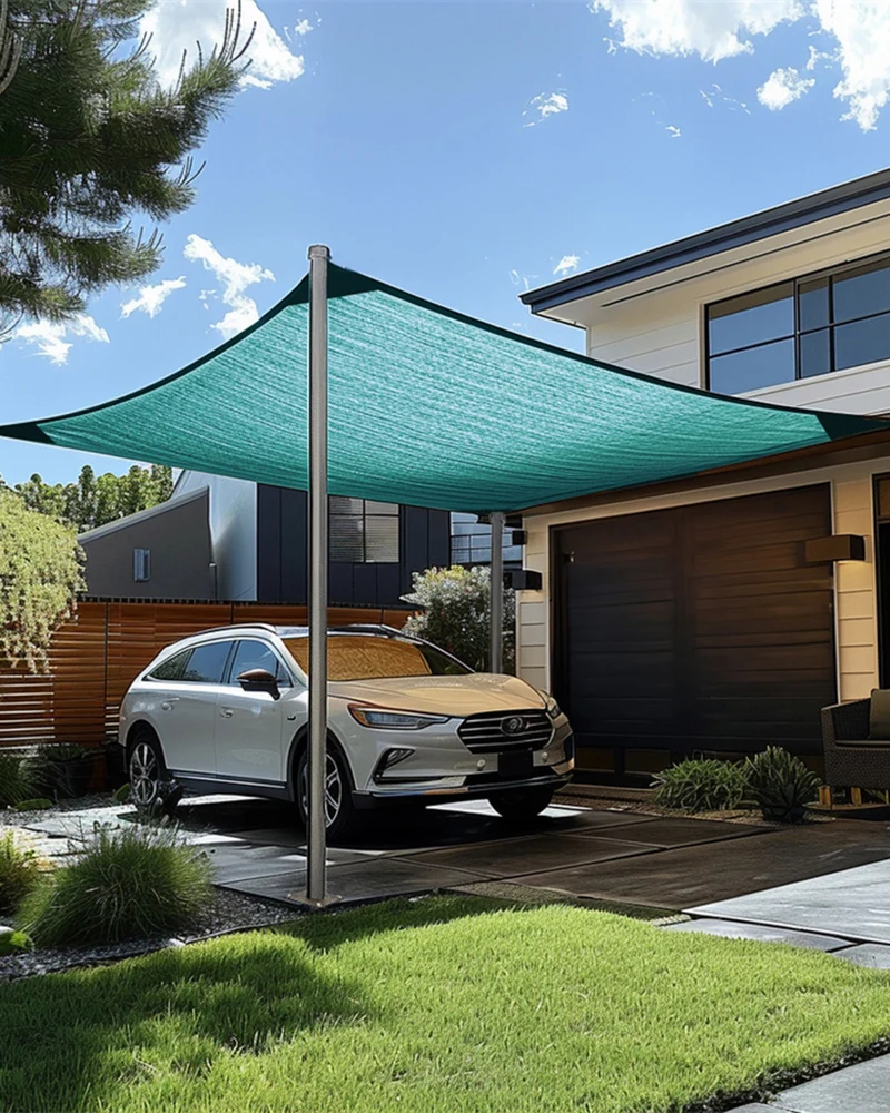 HDPE Breathable Quadrati Custom Rectangle Sun Shade Sail