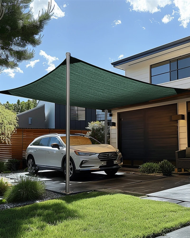 HDPE Breathable Quadrati Custom Rectangle Sun Shade Sail
