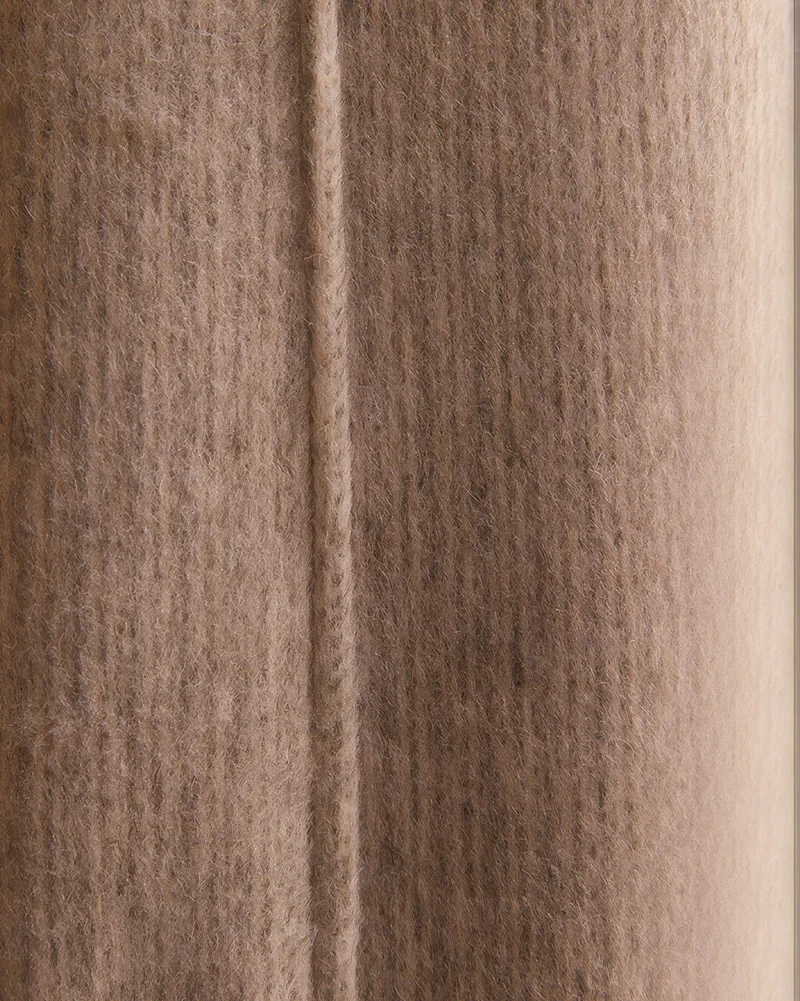 Aspen Wool Blend Sweater Soft Textured Custom Curtain