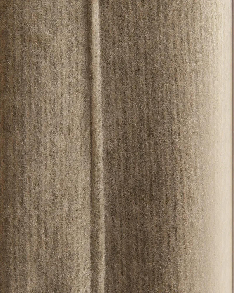 Aspen Wool Blend Sweater Soft Textured Custom Curtain