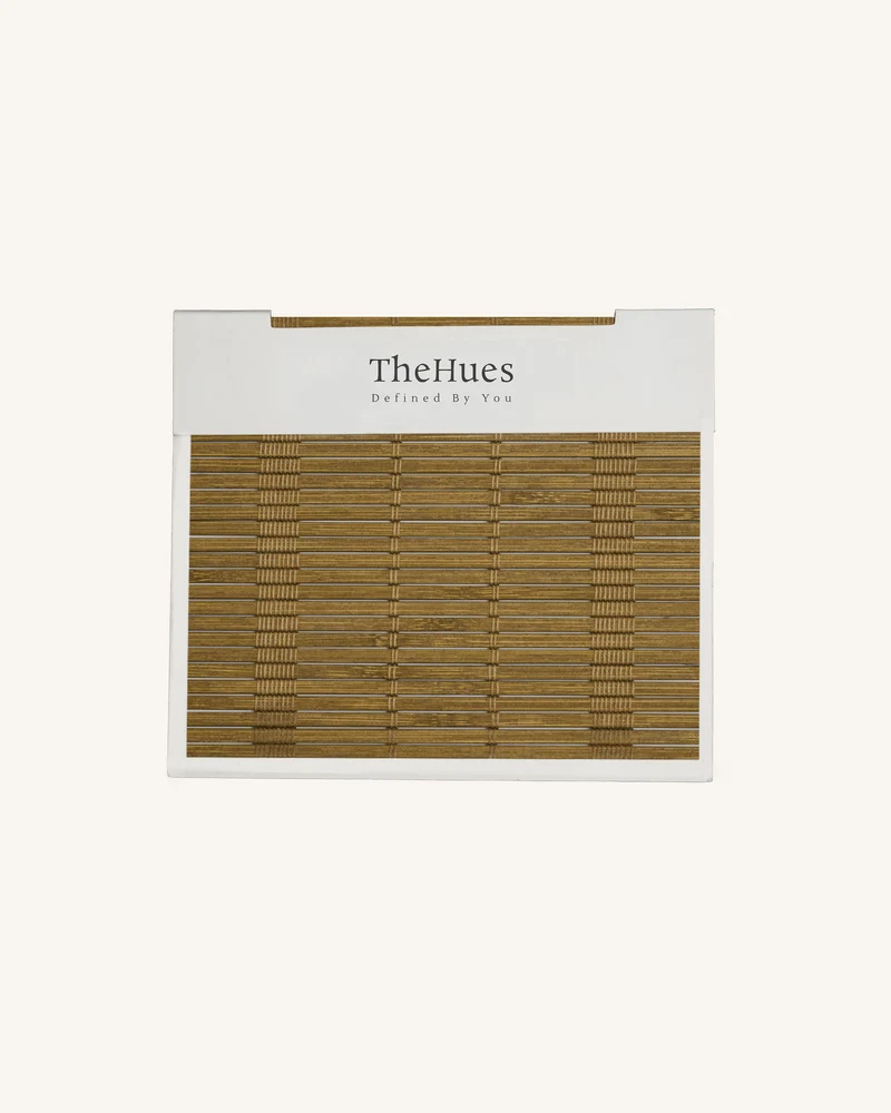 Hana Bamboo Woven Shade Fabric Swatches - Tan