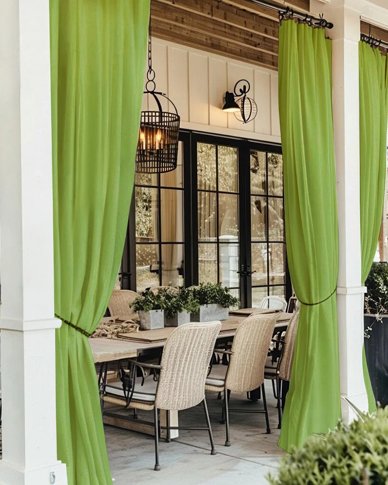 FadeShield Pro™ 4-Layers Blackout Soundproof Anti-Dust Water-Resistant Outdoor Curtain