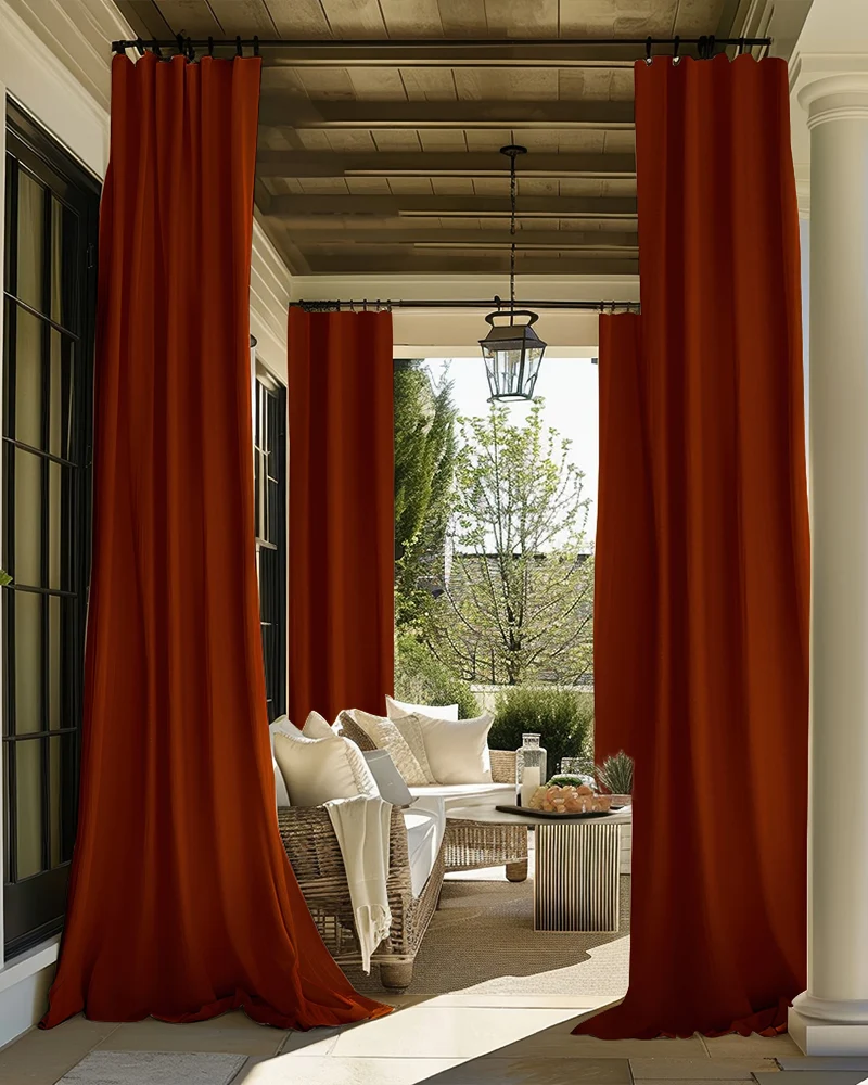 FadeShield Pro™ 4-Layers Blackout Soundproof Anti-Dust Water-Resistant Outdoor Curtain