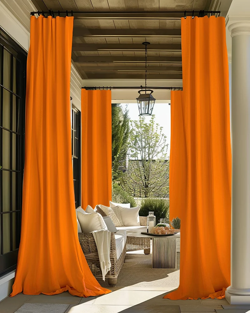 FadeShield Pro™ 4-Layers Blackout Soundproof Anti-Dust Water-Resistant Outdoor Curtain