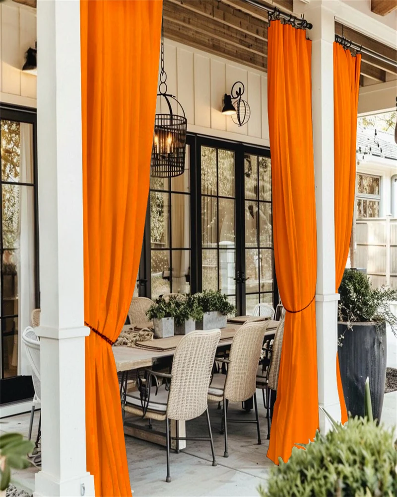FadeShield Pro™ 4-Layers Blackout Soundproof Anti-Dust Water-Resistant Outdoor Curtain