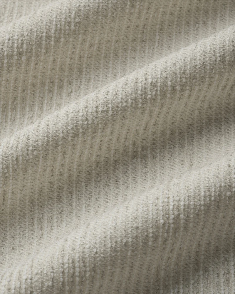 Liwa Linen Blend Patterned Custom Curtain