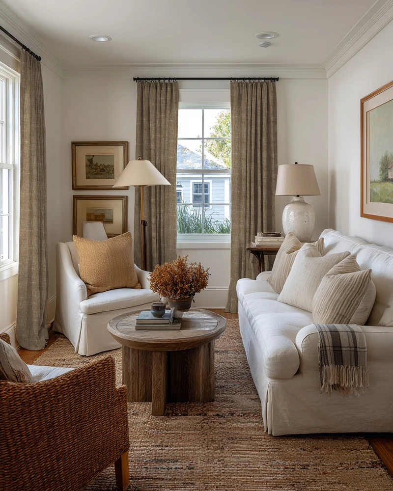 Kensington 100% Blackout OEKO Linen Look Smooth Lightweight Custom Curtain