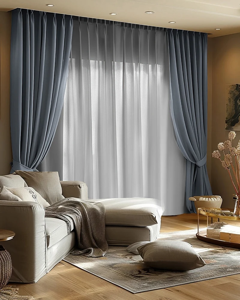 Quinn 100% Blackout OEKO Heavyweight Velvet Custom Curtain