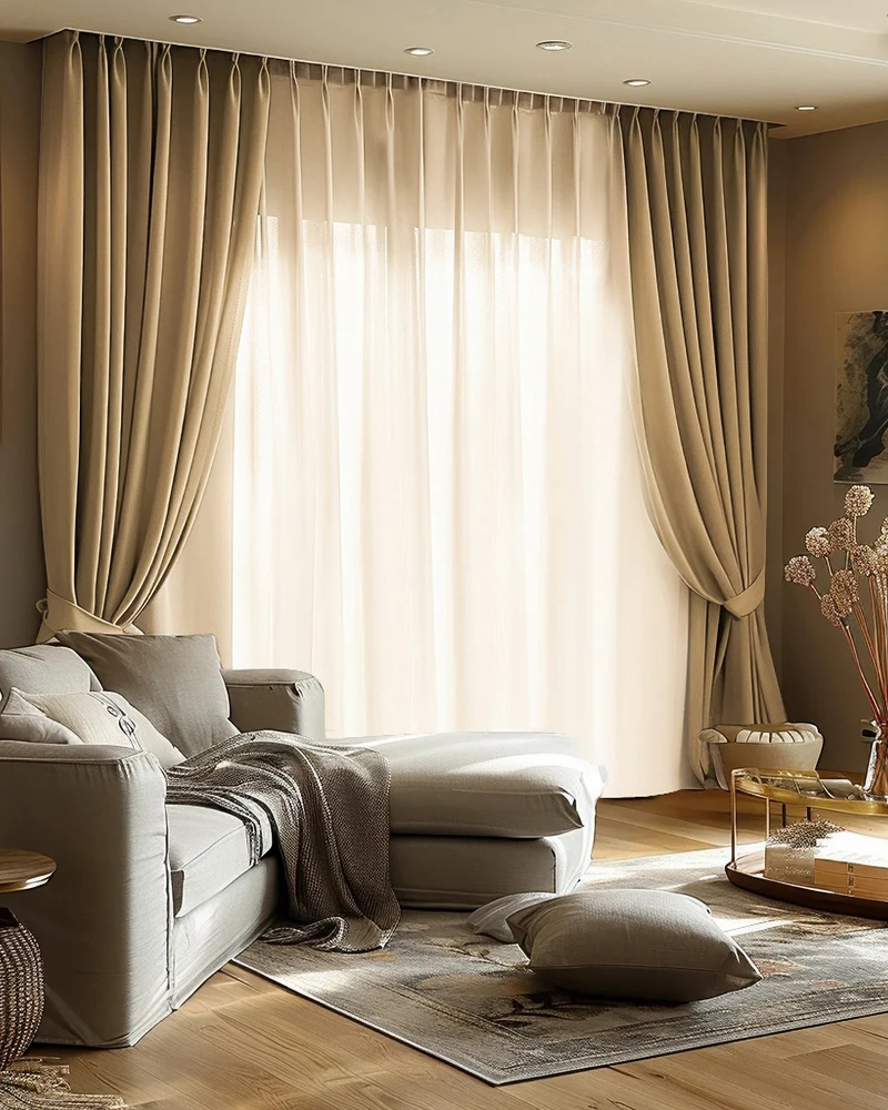 Quinn 100% Blackout OEKO Heavyweight Velvet Custom Curtain