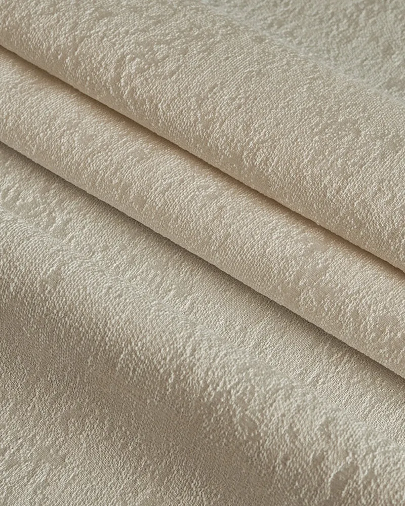 Ambient 4 Layers Heavyweight Soundproof Thermal 100% Blackout Anti-Dust Jacquard Custom Curtain