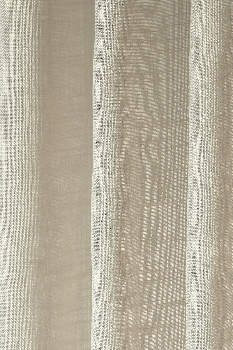 Tehreem Textured Sheer Custom Curtain