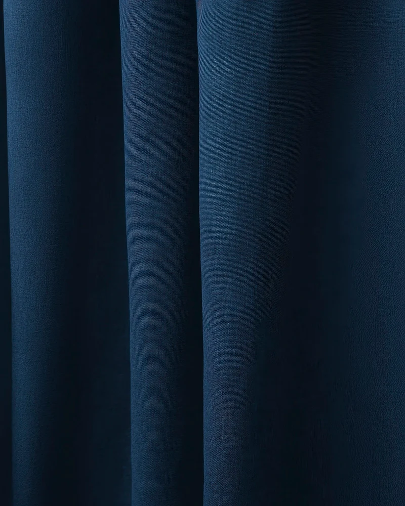 Laborien Linen Look Textured Custom Curtain