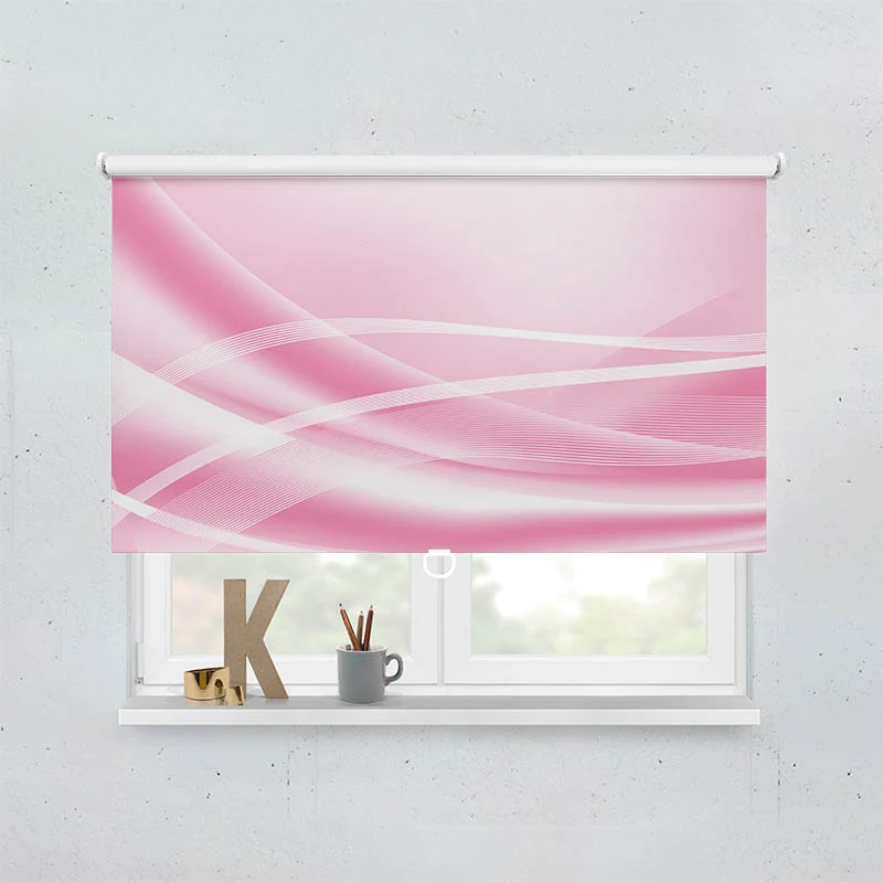 Springrollo Motiv "Grafik Rosa"