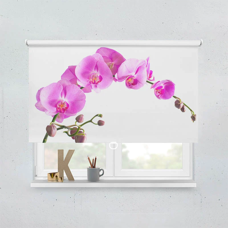 Springrollo Motiv "Orchidee"